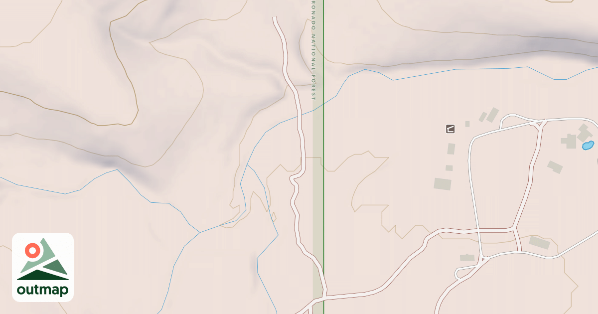 Map of USFS Motor Vehicle Use Map Roads {7CE1A1EE-CF50-417B-89E7-A9418D739BB1}