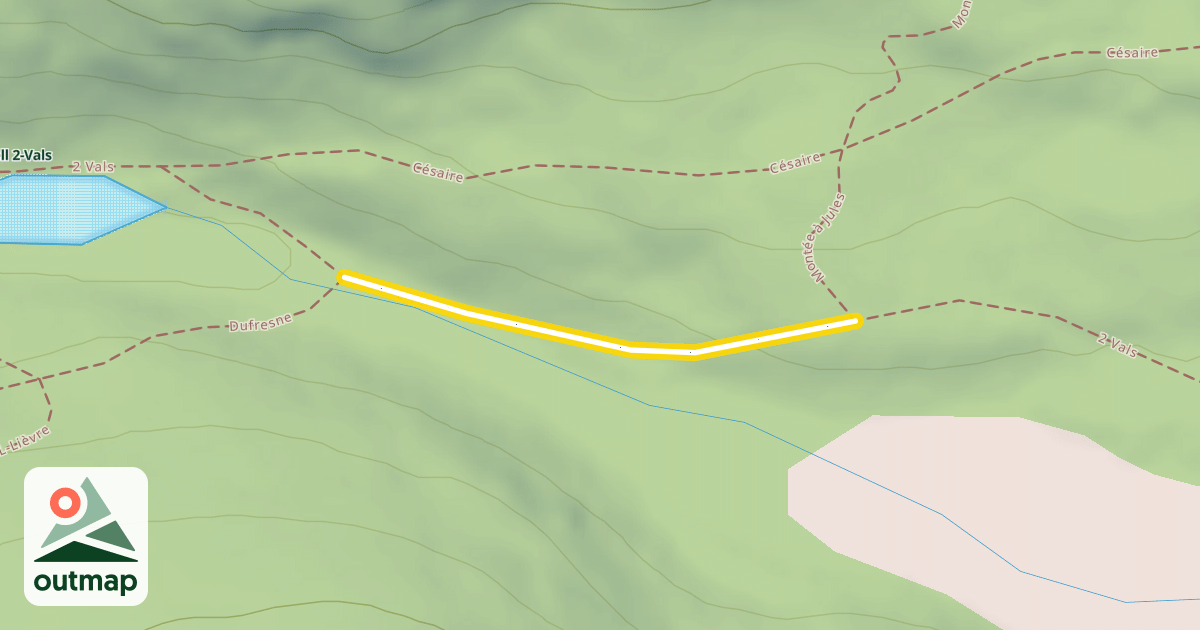 Map of 2 Vals