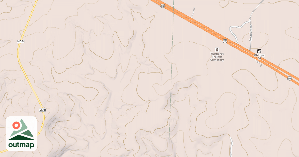 Map of PUMP HOLLOW