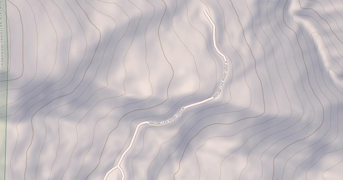 Map preview of REFUGE OUT SPUR A