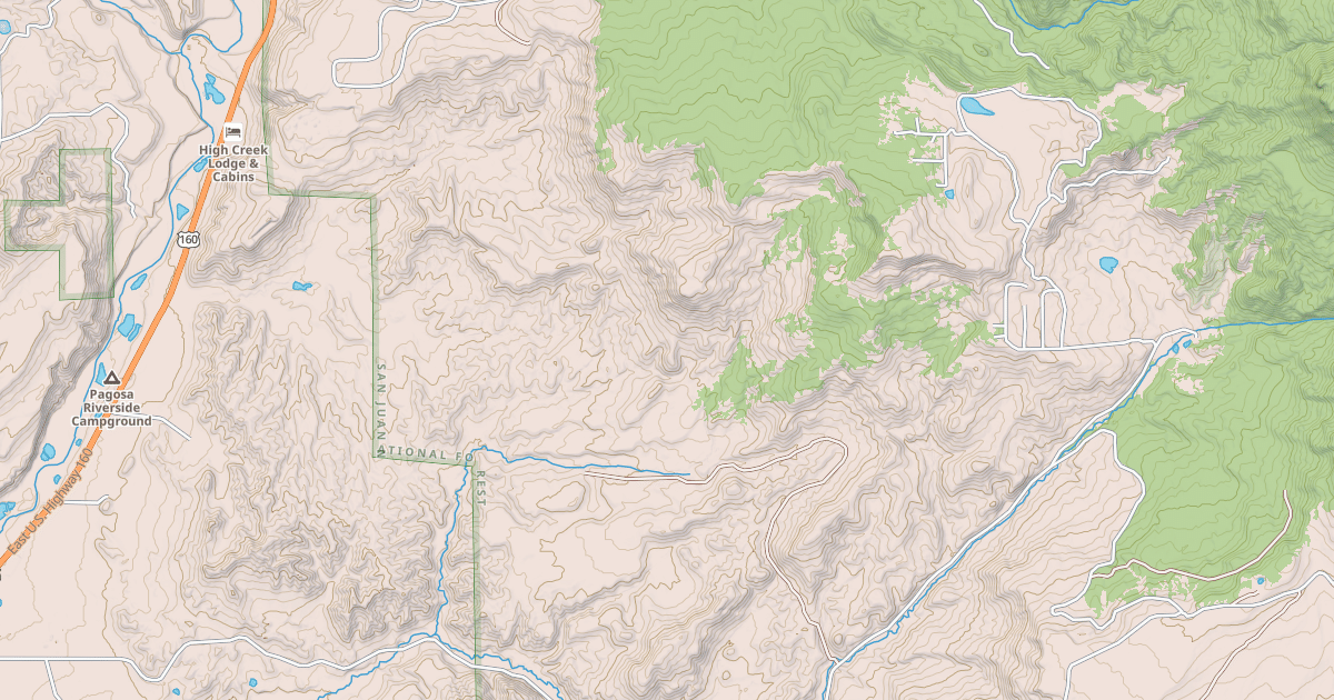 Map preview of Willow Draw