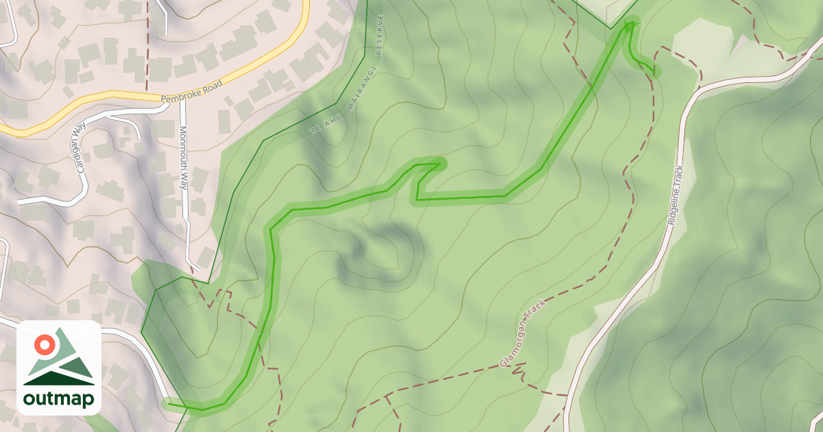 Map of Huntingdon Track