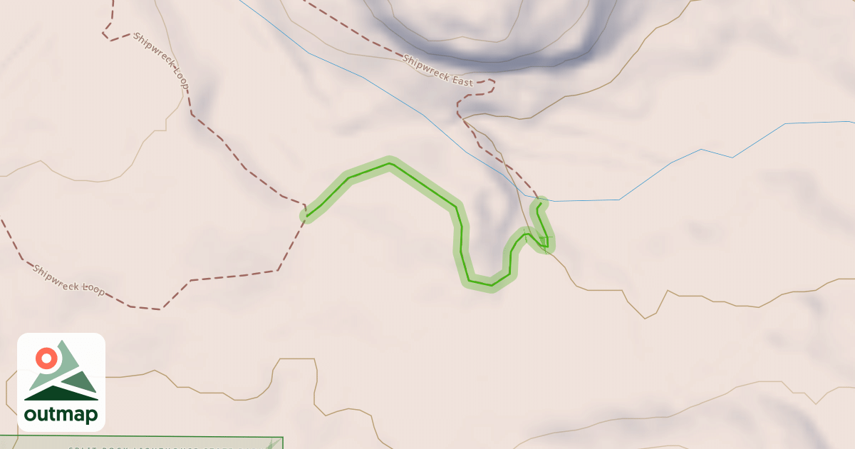 Map of Shipwreck East