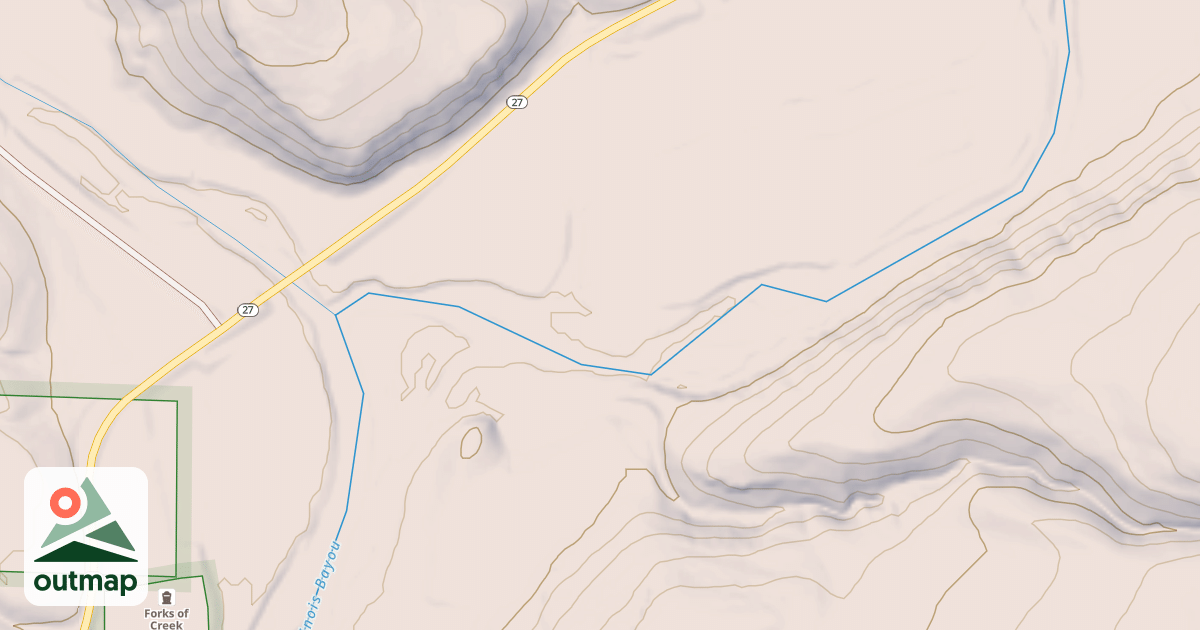 Map of USFS Motor Vehicle Use Map Roads {284A559E-F5B6-4034-B71A-763C7A806830}