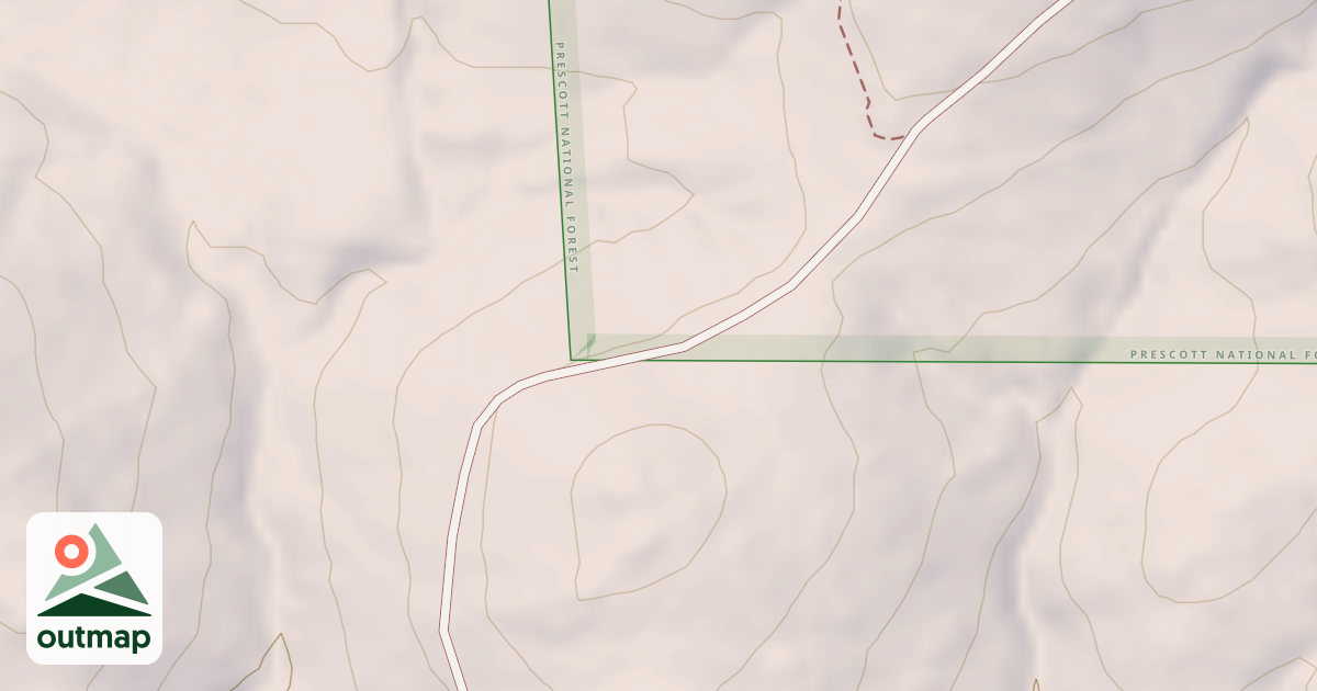 Map of Black Canyon Trail