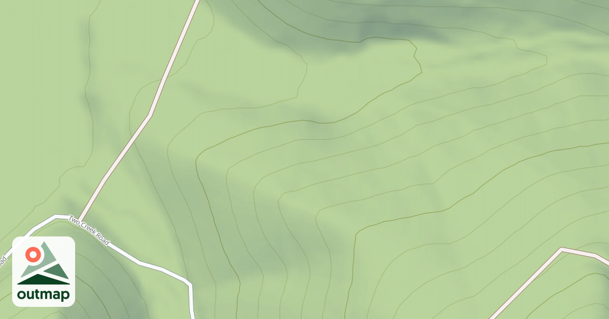 Map of (FDR) ONE CREEK