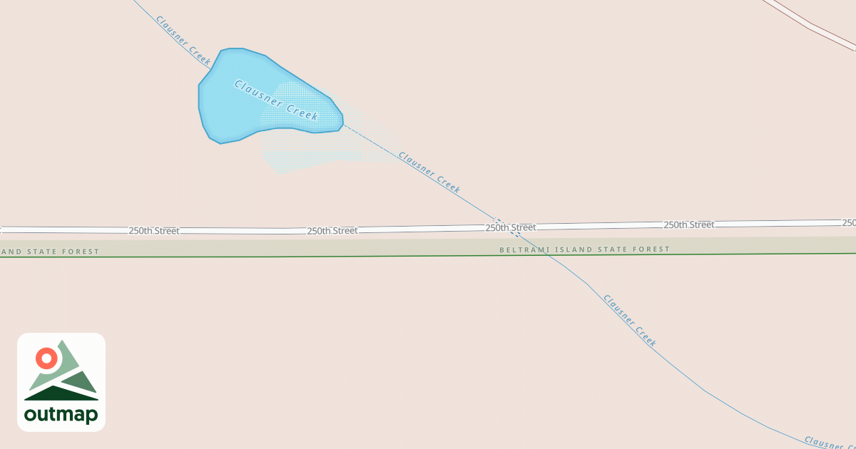 Map of Warroad/Roseau Trails