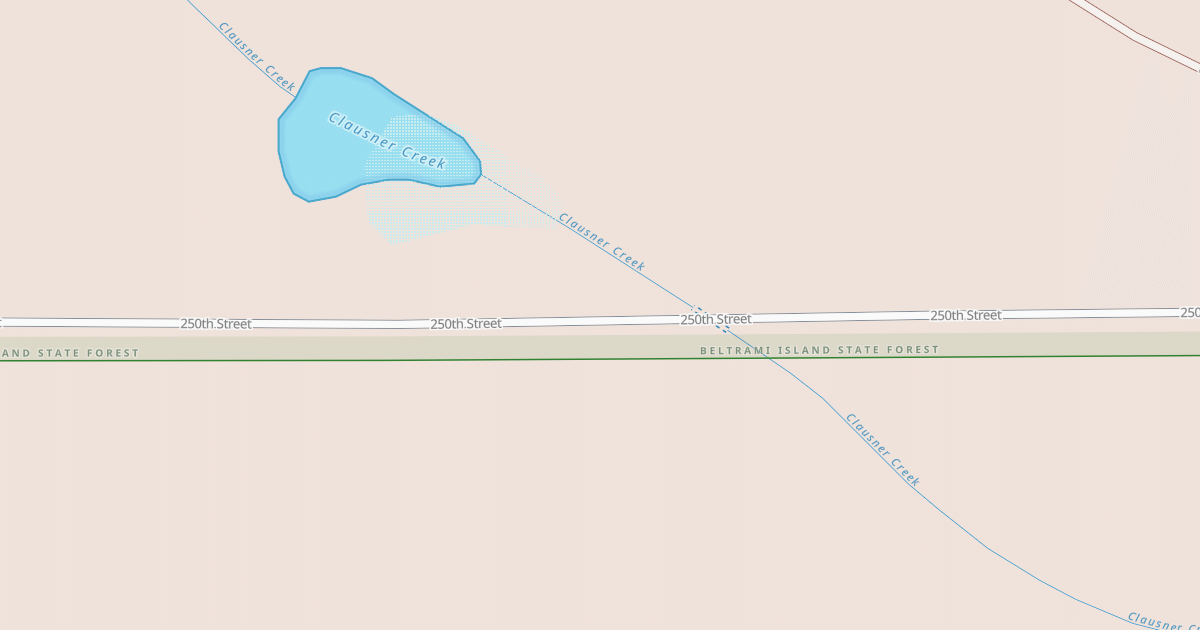Map preview of Warroad/Roseau Trails