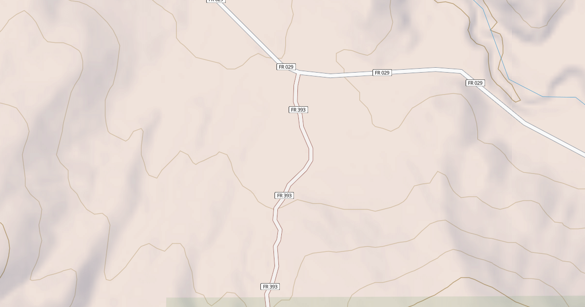 Map preview of USFS Motor Vehicle Use Map Roads {61B1CABE-D975-4155-80F5-8E38D9FFB071}