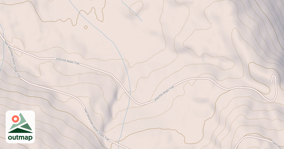 Map of 2050705 Road