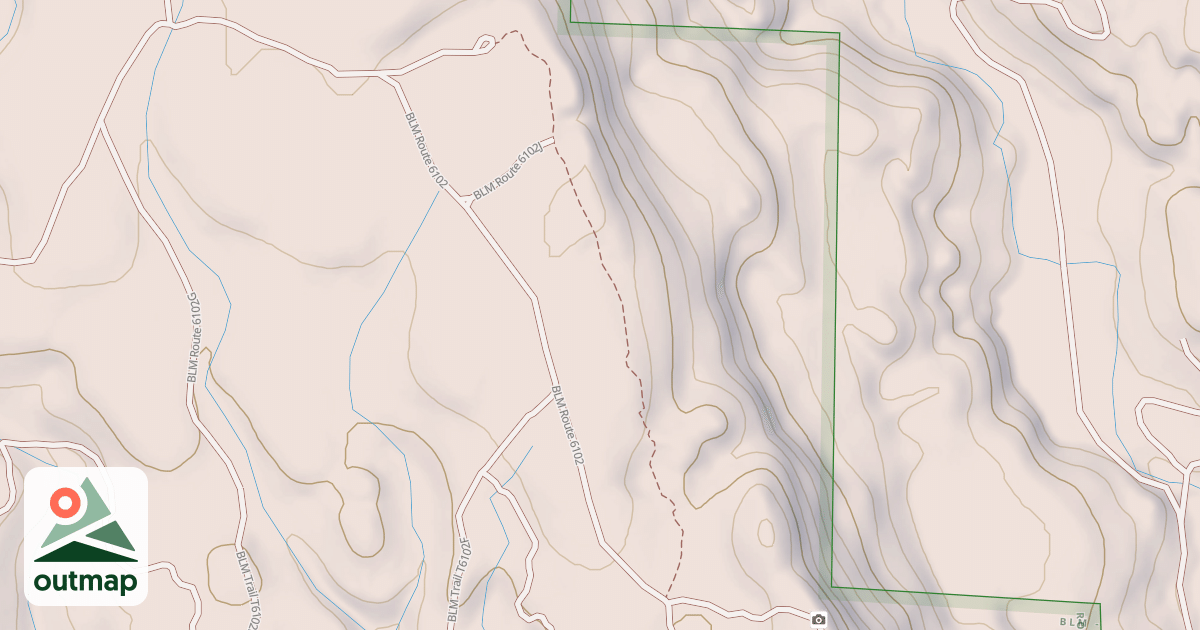 Map of BLM National GTLF Public Motorized Trails 76875a2f-040f-4629-8190-e86999dbbb6a