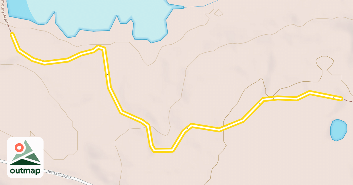 Map of Catamount Trail