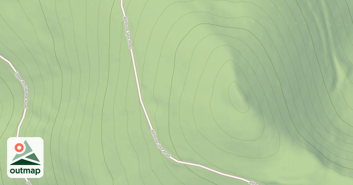 Map of ALTHOUSE SPUR