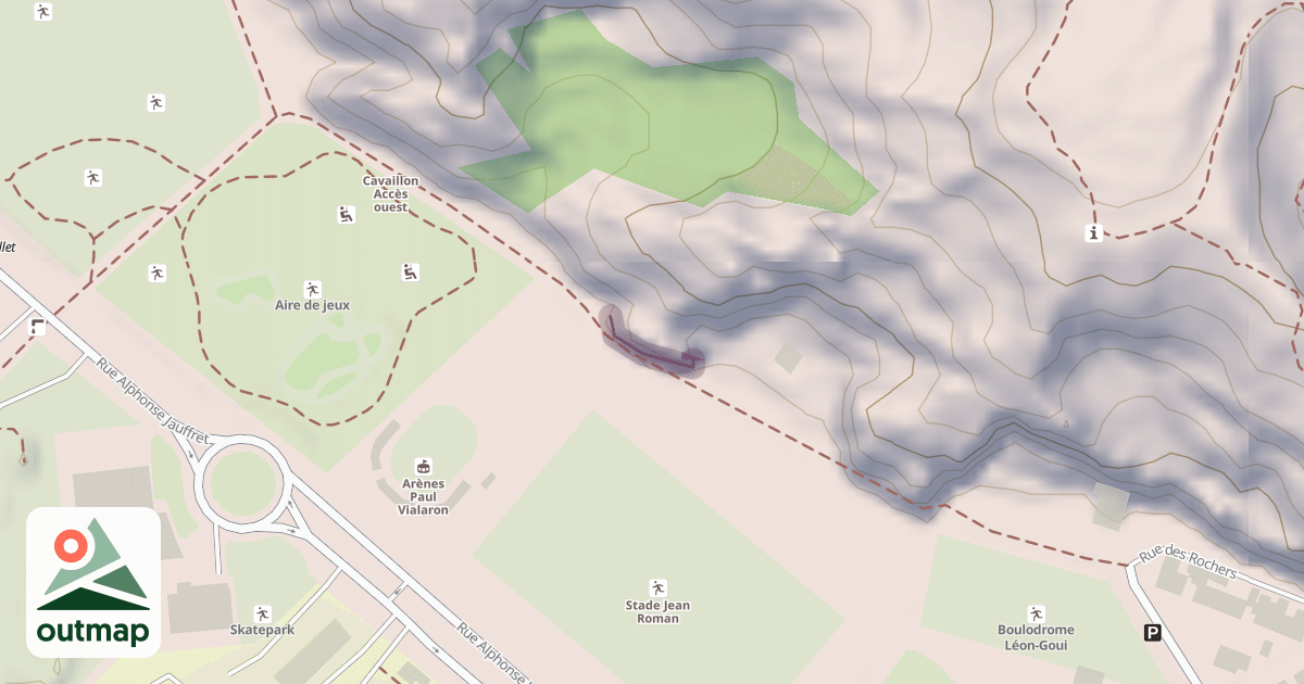 Map of Secteur du B.B.
