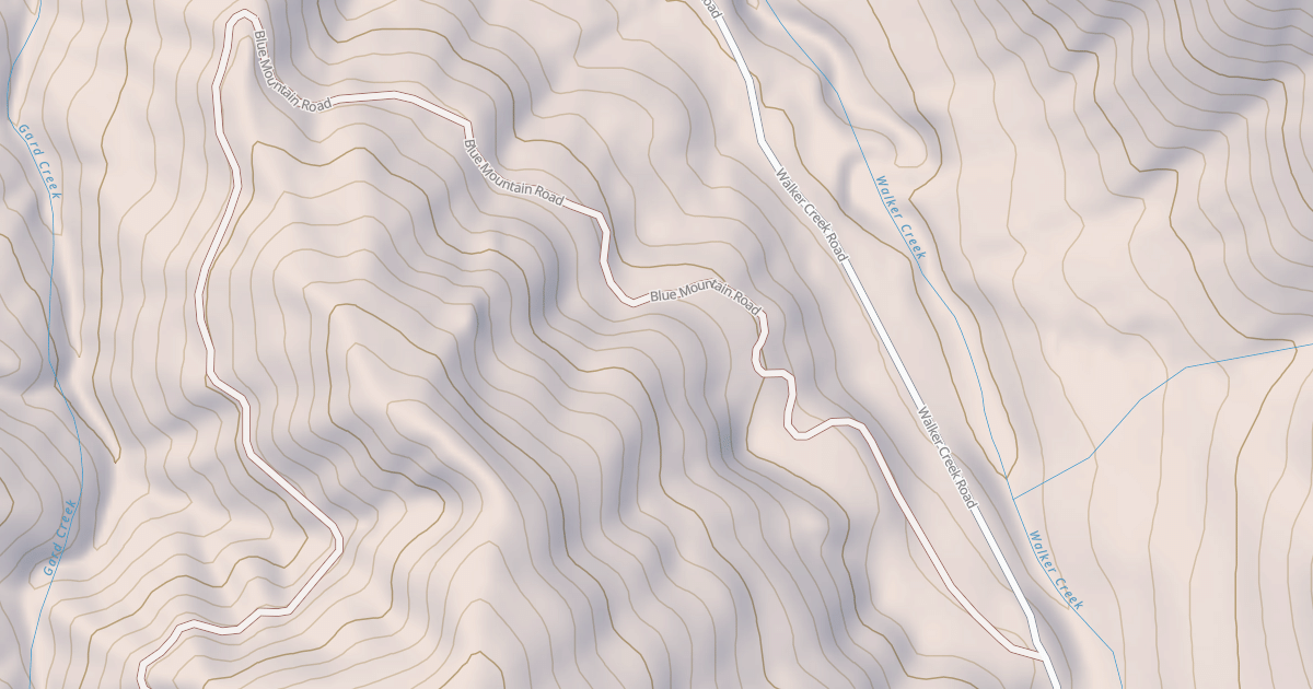 Map preview of BLUE MTN