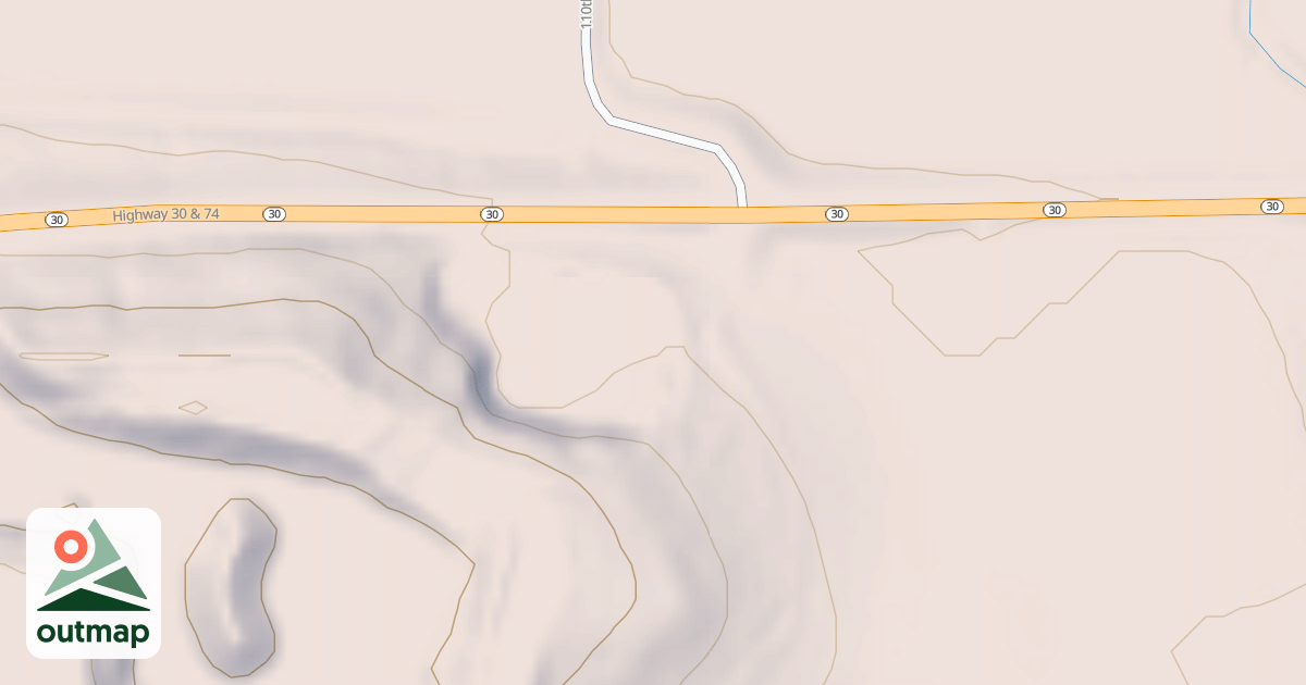 Map of Chatfield Trail