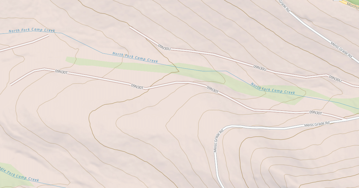 Map preview of BIRCH FORK