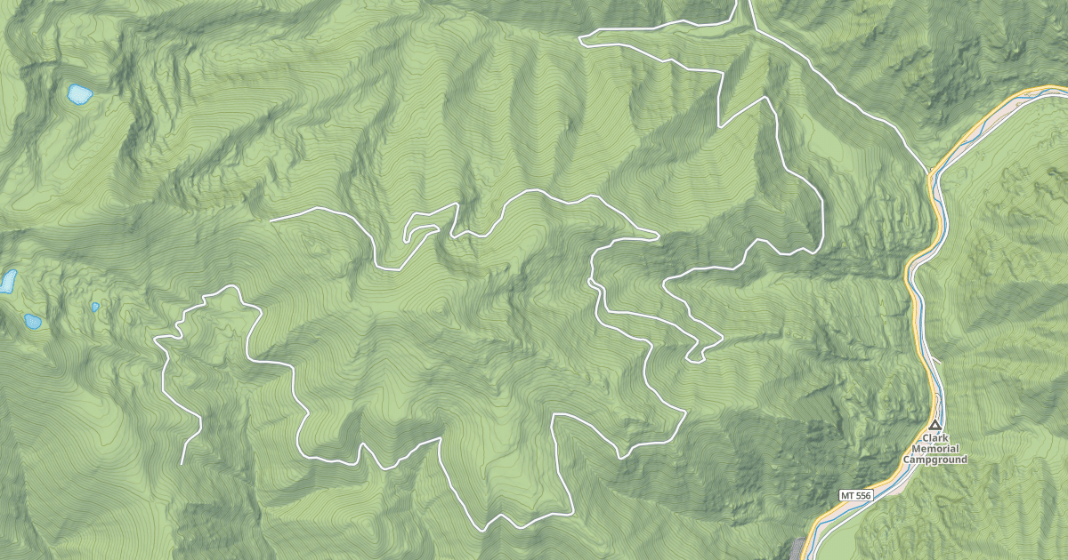 Map preview of LIVER RIDGE