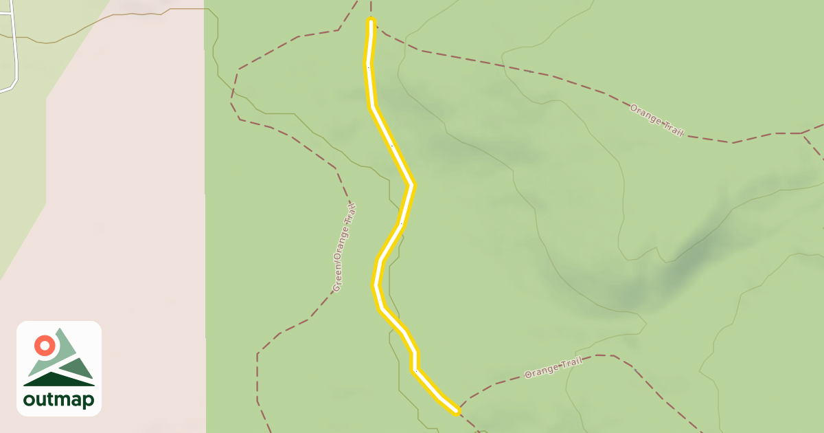Map of Green Trail