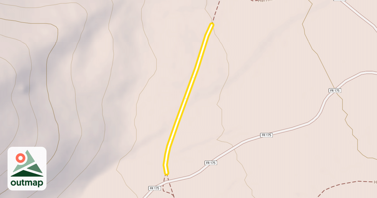 Map of Harriman Trail