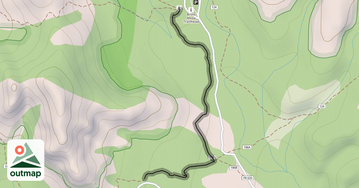 Map of Jordan Trail