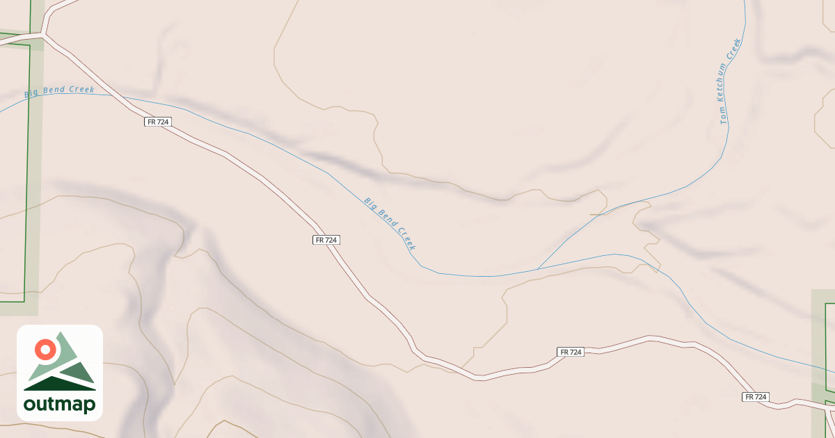 Map of BIG BEND