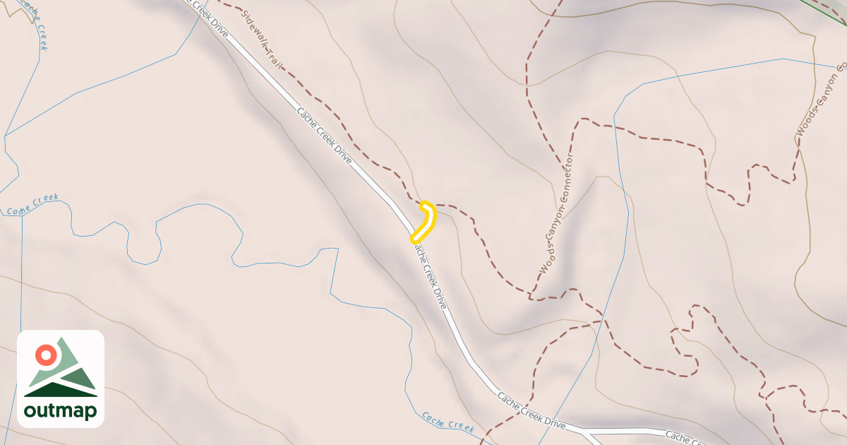 Map of Sidewalk Trail