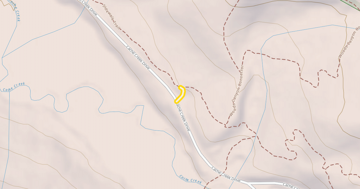 Map preview of Sidewalk Trail