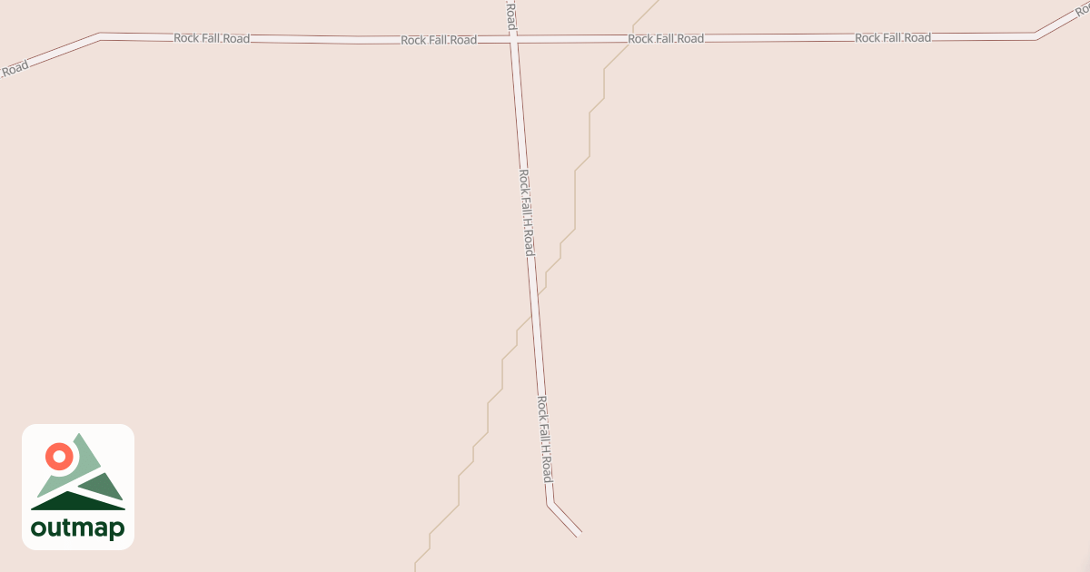 Map of ROCK FALL G