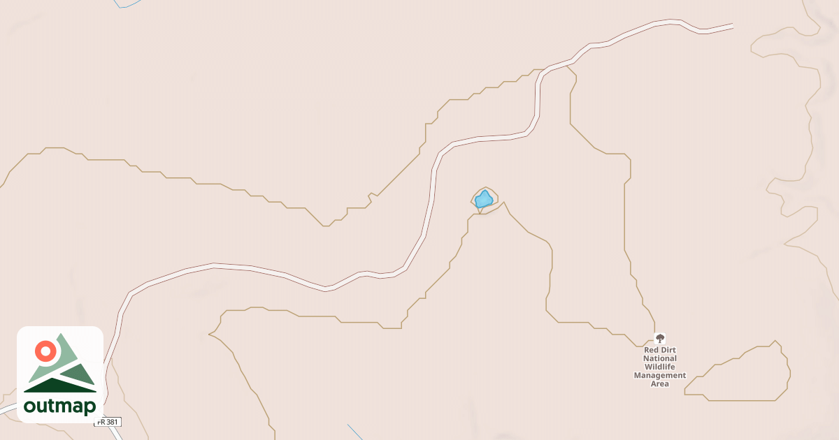 Map of 381-A