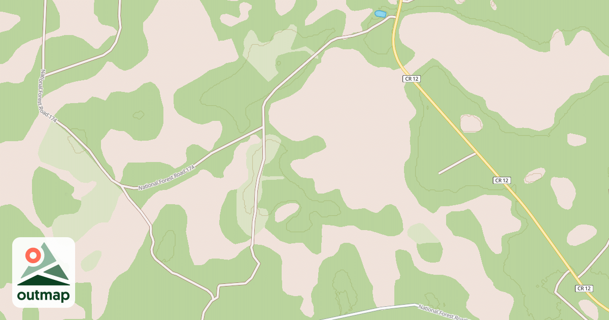 Map of USFS National Forest System Roads {7D5CD4B1-002B-47CD-8574-A814186F4737}