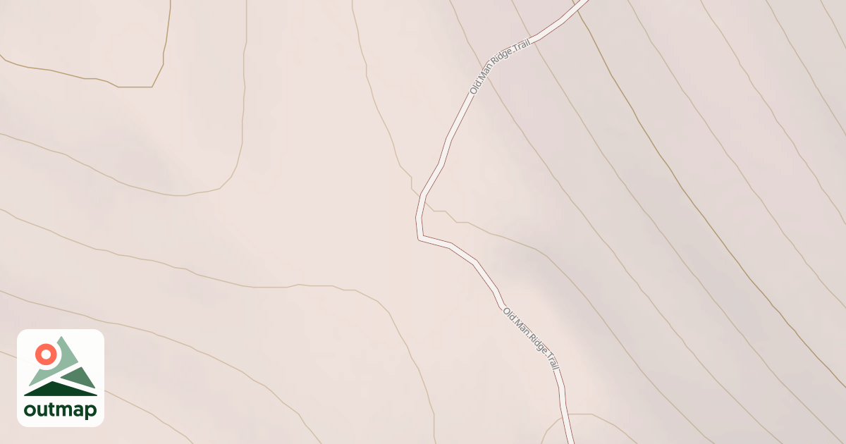 Map of Old Man Ridge Connector