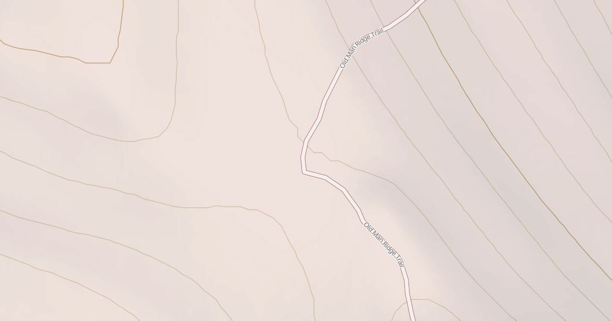 Map preview of Old Man Ridge Connector