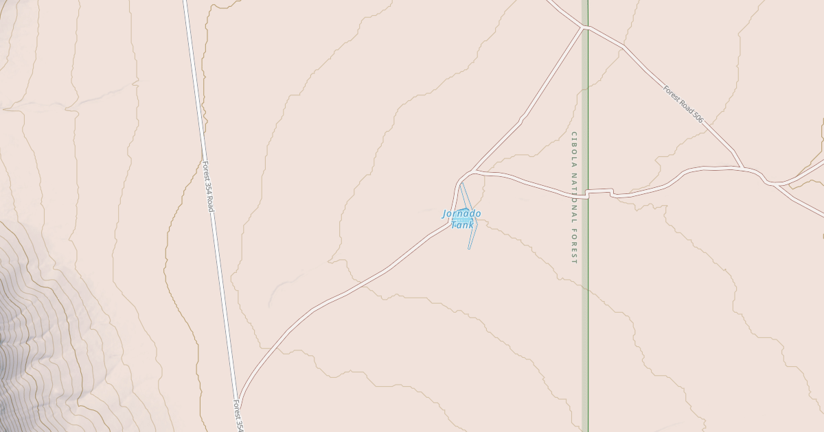 Map preview of USFS National Forest System Roads {337D9873-7F7A-42DE-83D9-D048EBDC3C7B}