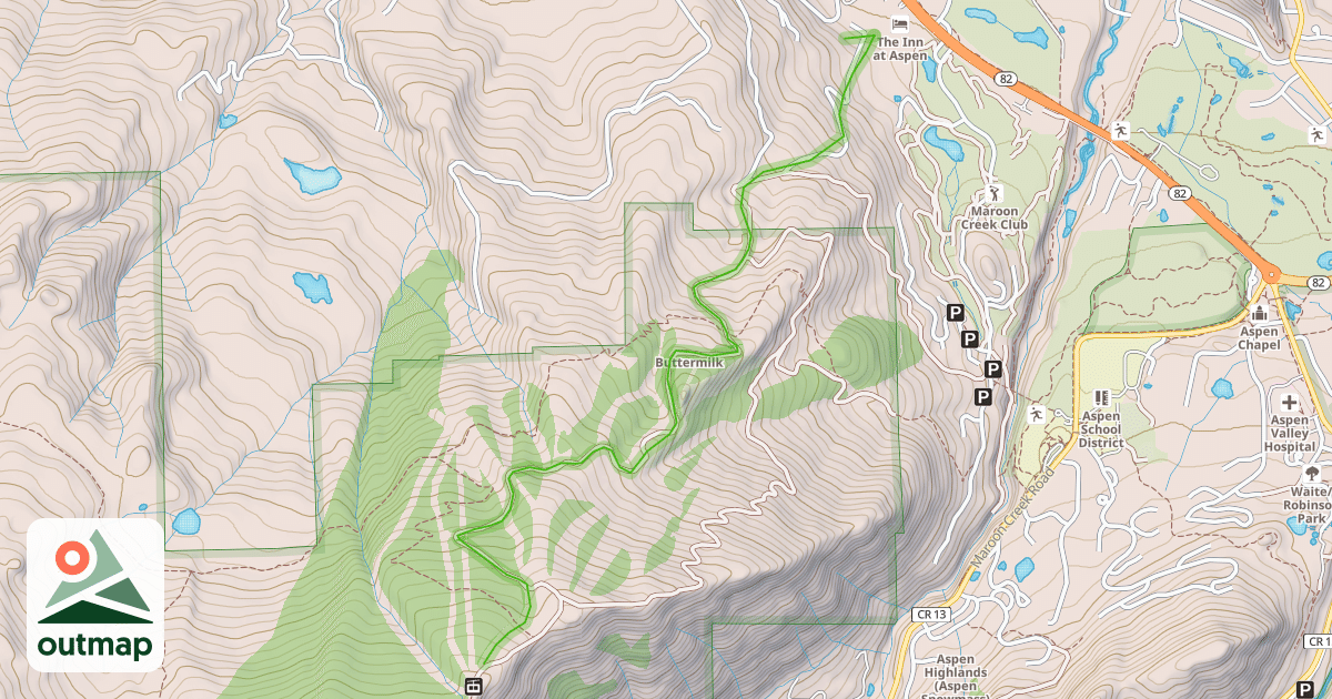 Map of Homestead Road