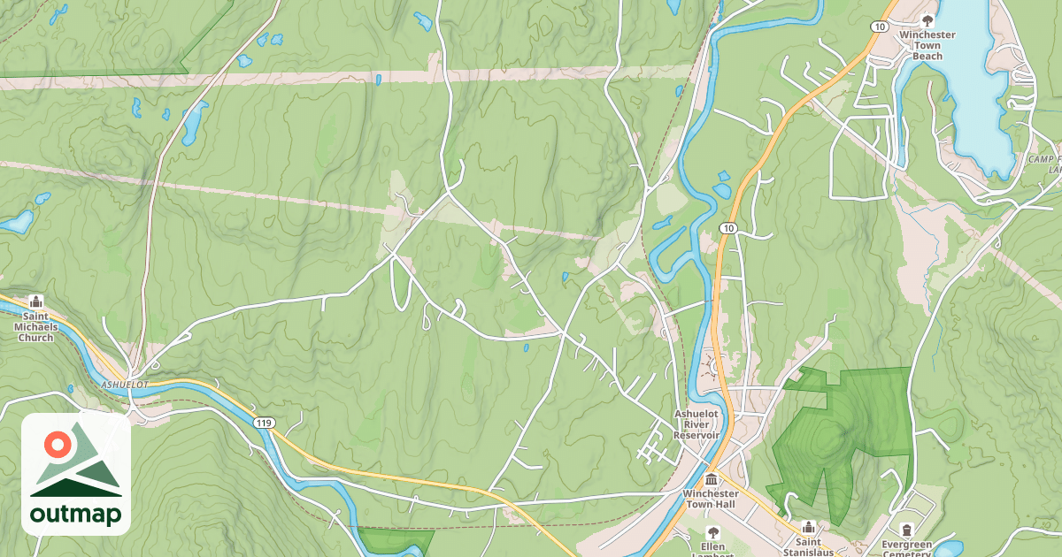 Map of Inactive RR