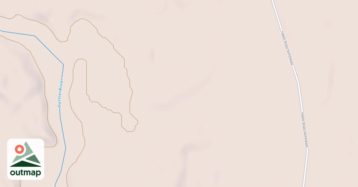 Map of HALES SPUR D