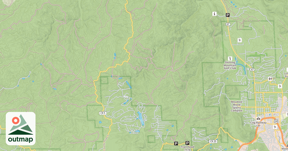 Map of Rule Spur
