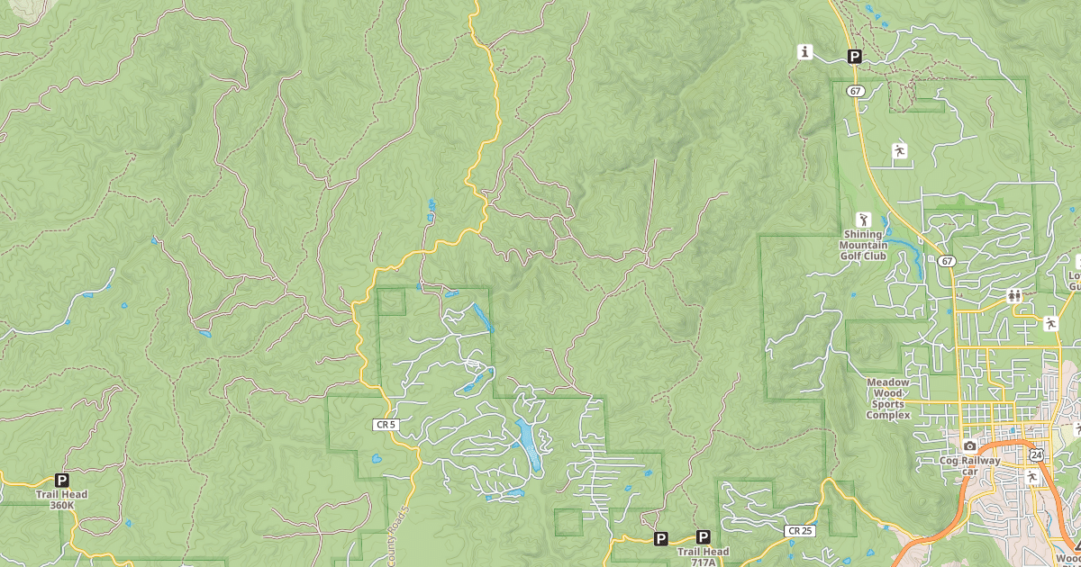 Map preview of Rule Spur