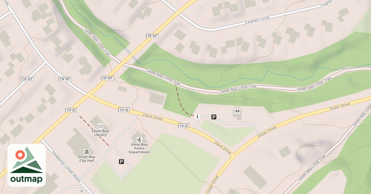 Map of Red Dot Trail