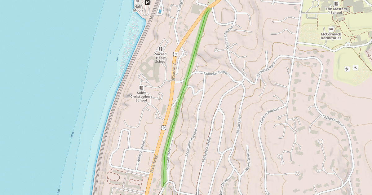 Map preview of Old Croton Aqueduct Trail