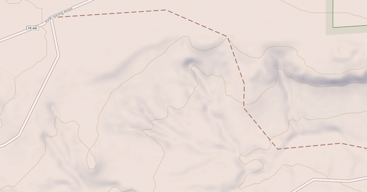 Map preview of USFS Motor Vehicle Use Map Trails 6489