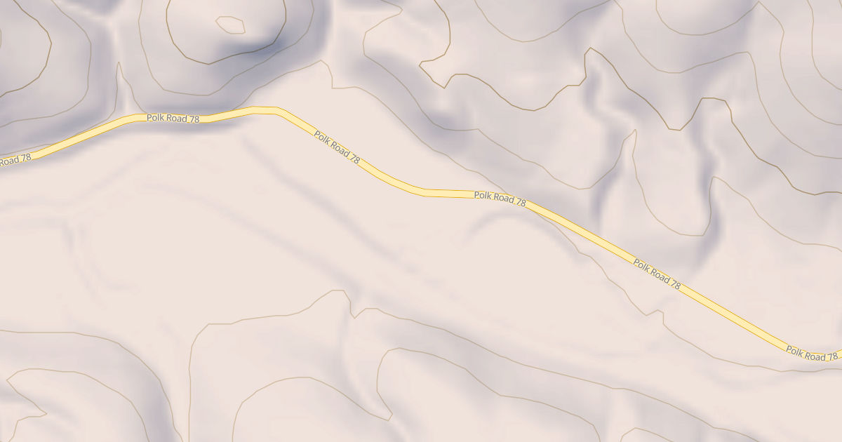 Map preview of USFS National Forest System Roads {764A1DBB-5DA9-492B-9D68-15F7E85F0E31}