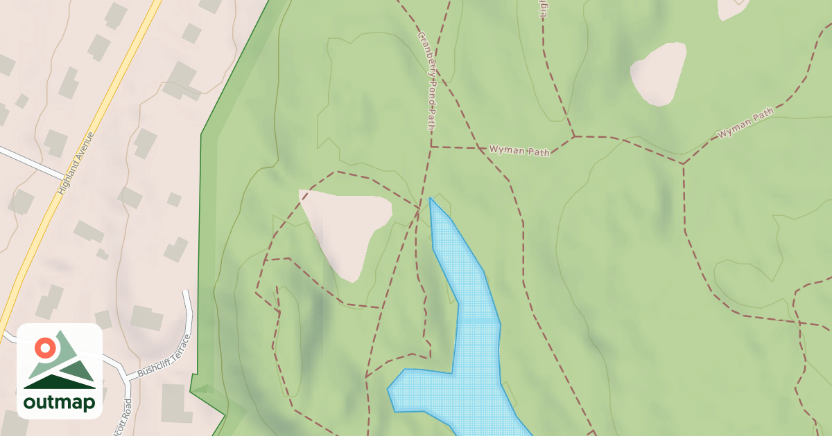 Map of Cranberry Path