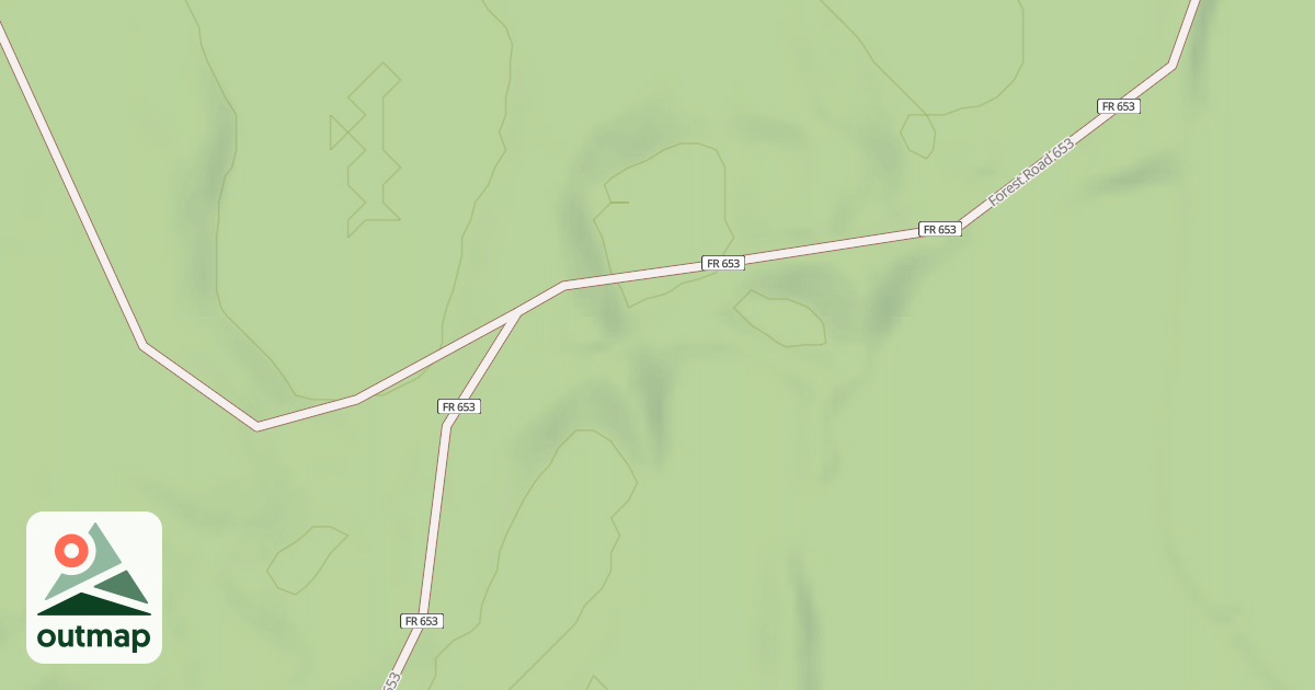 Map of FR 653