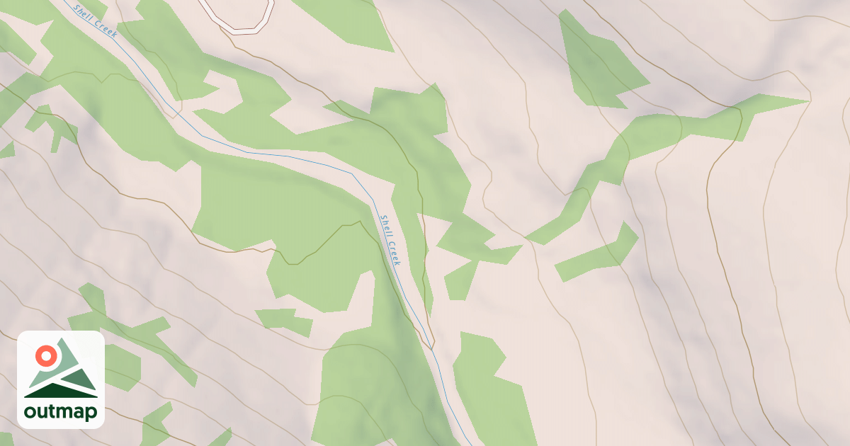 Map of MASONIC SPUR