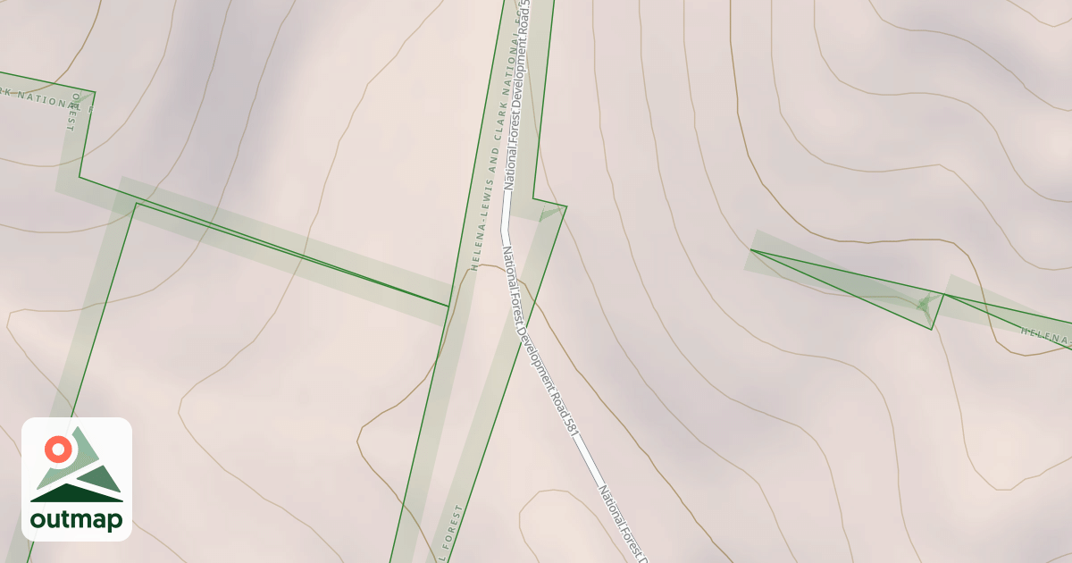 Map of CASTLE CHECKERBOARD