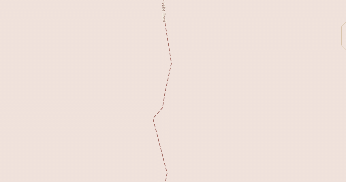 Map preview of Copper Lake Trail