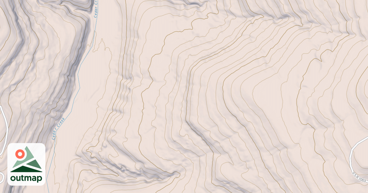 Map of USFS Motor Vehicle Use Map Roads {393C6327-C0E6-49EA-88A0-F8991B2FDA2C}