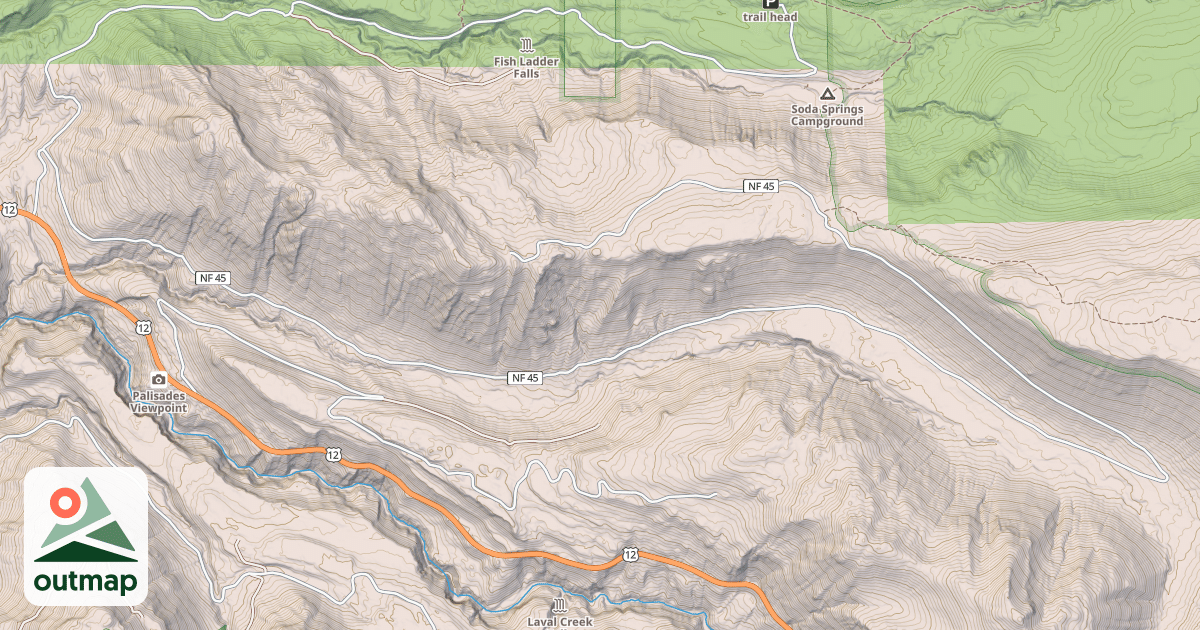 Map of CORTRIGHT CREEK